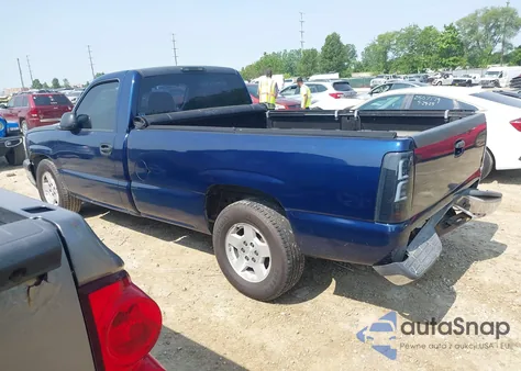 2005 Chevrolet Silverado Ls из США, поврежденный, VIN 1GCEK19TX5E190483